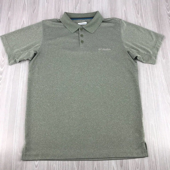 Lot of 2‎ Columbia Omni-Shade Sun Protection Men's Polo Shirts Size: Medium S/S - Picture 3 of 8